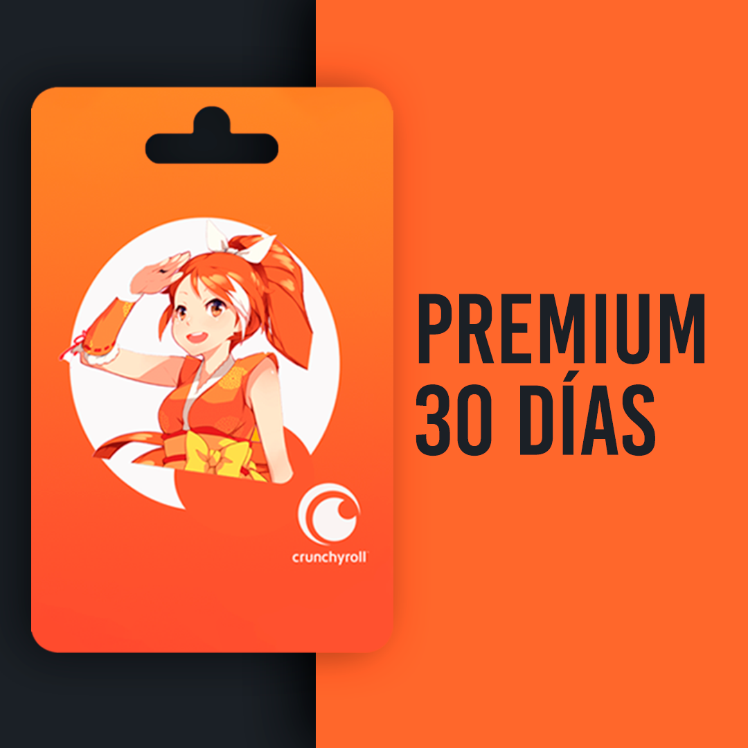 Crunchyroll Premium 30 días Your Premium Pass